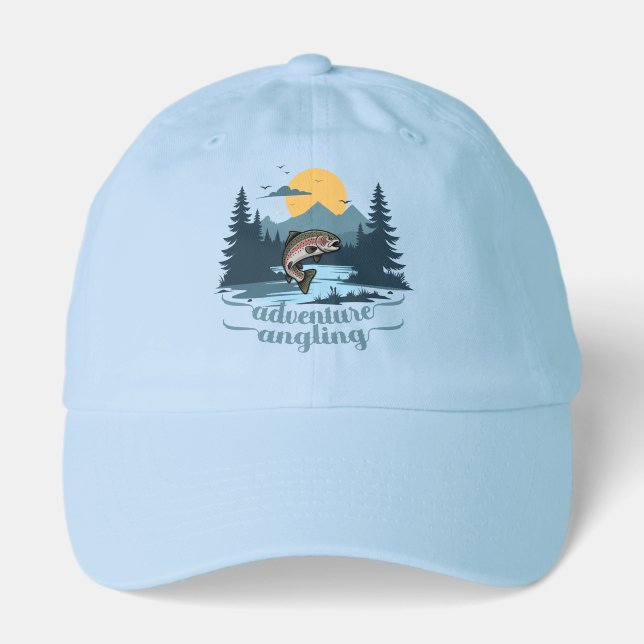Adventure Angling Rocky Mountain Trout Fishing Hat (Front)