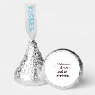 Adventure awaits 1st birthday name date planeretro hershey®'s kisses®