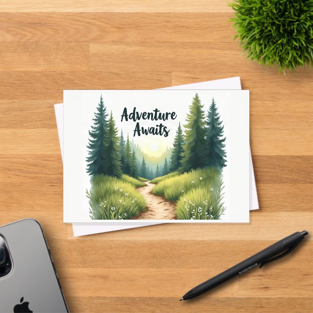 Adventure Awaits Acrylic Invitation (Insitu (Invitation Card))