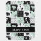 Adventure Awaits Add Your Name Mint Black White