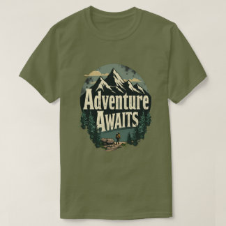 Adventure Awaits - adventure lovers t-shirt