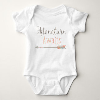 Adventure Awaits Baby Outfit Baby Bodysuit