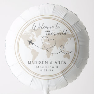 Adventure Awaits Baby Shower Balloon