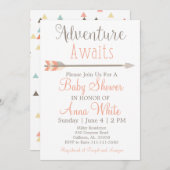 Adventure Awaits Baby Shower Invitation (Front/Back)