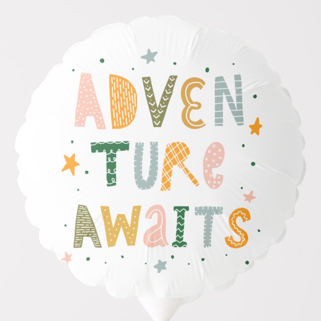 Adventure Awaits Balloon (Front)