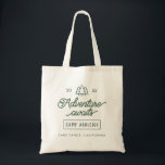Adventure Awaits Camp Theme Bachelorette Party Tote Bag<br><div class="desc">With its rustic charm and adventure-themed aesthetics, our camp-themed bachelorette tote is perfect for capturing Instagram-worthy photos and creating memories that will last a lifetime. Whether you're exploring the wilderness or lounging by the campfire, this tote is sure to be a standout accessory. Don't settle for a generic bachelorette party...</div>