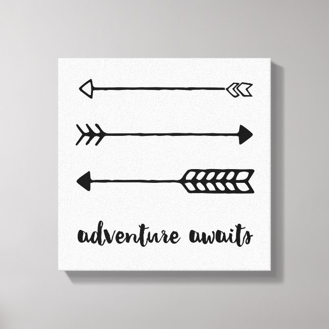 Adventure Awaits Canvas Print (Front)