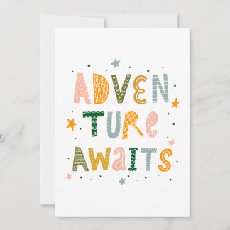 Adventure Awaits Card
