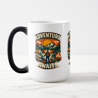“ADVENTURE AWAITS” COLOR MORPH MUG