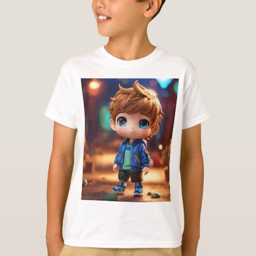 Adventure Awaits Cool Kid Designs for Little boy T_Shirt