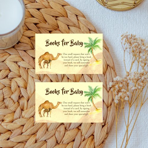 Adventure awaits desert baby camel book request enclosure card