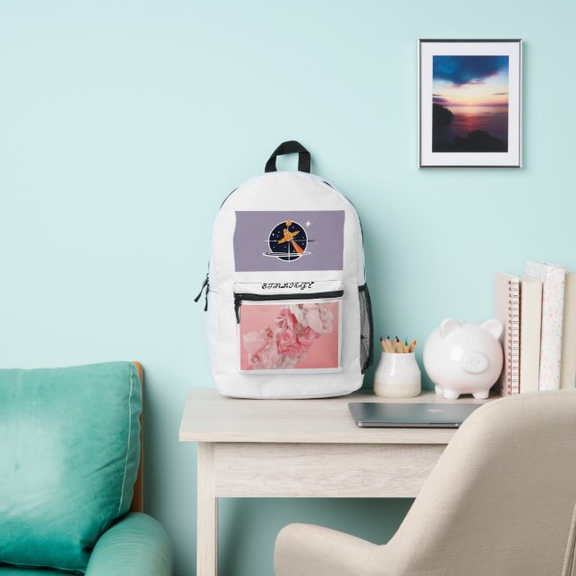 Adventure Awaits: Explore in Style with Our Ultima Printed Backpack (Insitu)