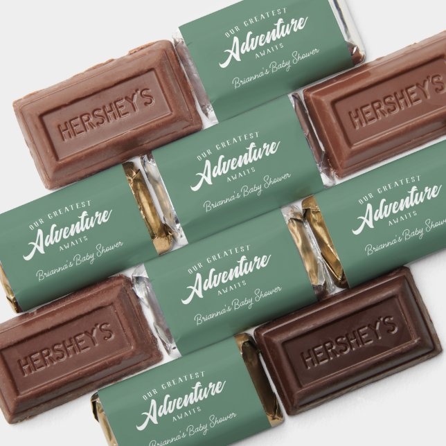 Adventure Awaits Forest Baby Shower Mountains Hershey's Miniatures (Assorted)