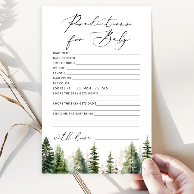 Adventure awaits forest predictions for baby (Creator Uploaded)