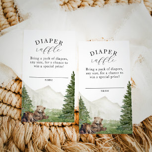 Adventure Awaits Gender Neutral Baby Shower Enclosure Card