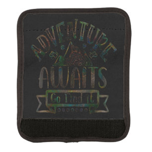 Adventure Awaits Go Find It. Luggage Handle Wrap