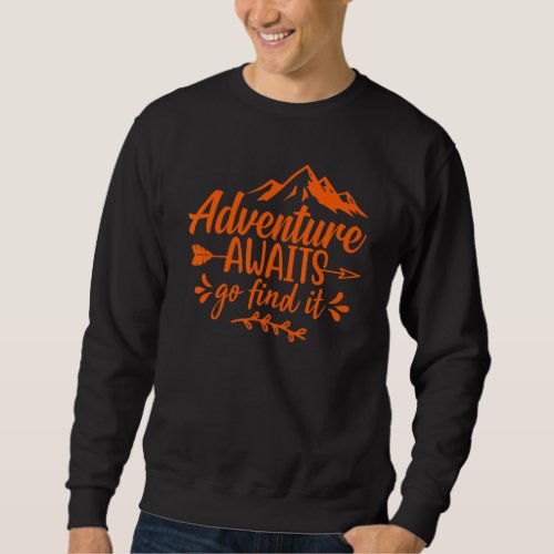 Adventure Awaits Go Find It Womens Graphic Tees M