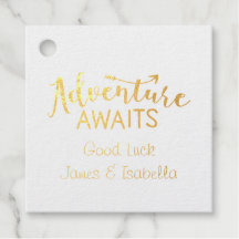Adventure Awaits Good Luck Personalized