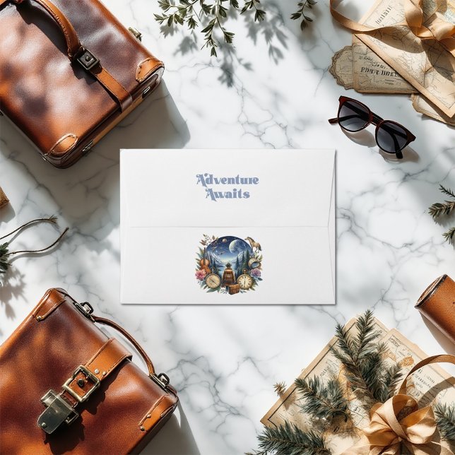 Adventure Awaits Graduation Envelope (Adventure Awaits Graduation Envelope)