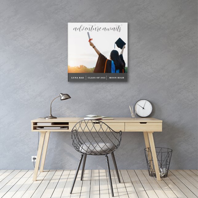 Adventure Awaits Graduation Photo Acrylic Art (Creator Uploaded)