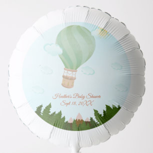 Adventure Awaits Hot Air Balloon Baby Shower
