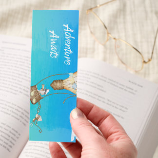 Adventure Awaits Hot Air Balloon in the Sky Bookmarks