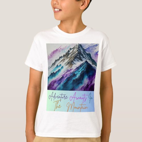 Adventure Awaits in the mountain T_Shirt