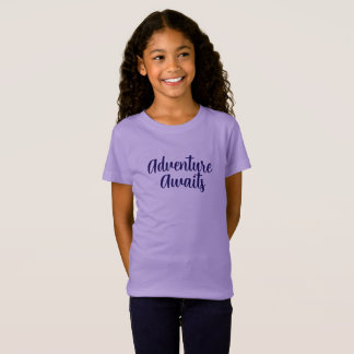 Adventure Awaits – Inspiring Girls Travel & Explor T-Shirt