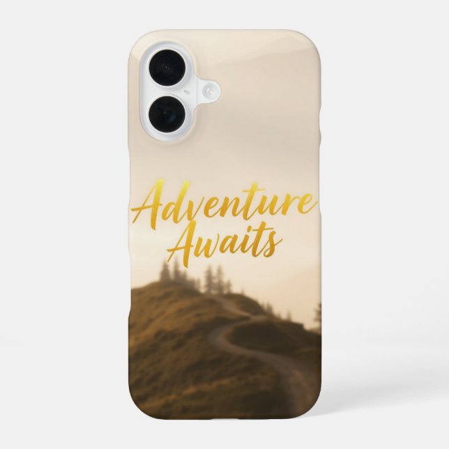Adventure Awaits Iphone Case (Back)