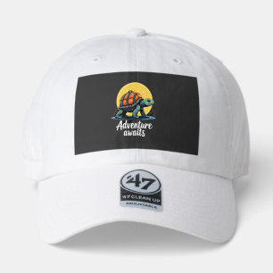 Adventure Awaits is Hiking Adventures is Outdoor A 47 Brand Hat