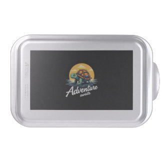 Adventure Awaits is Hiking Adventures is Outdoor A Cake Pan