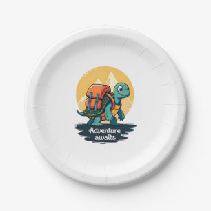 Adventure Awaits is Hiking Adventures is Outdoor A Paper Plates