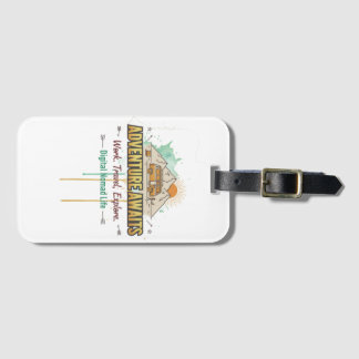 Adventure Awaits  Luggage Tag