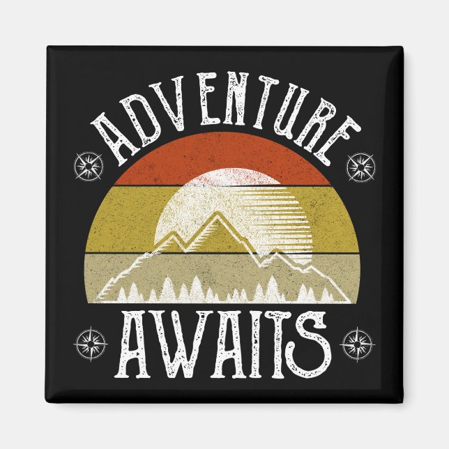 Adventure Awaits Magnet (Front)