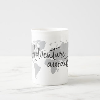 Adventure Awaits Map Mug