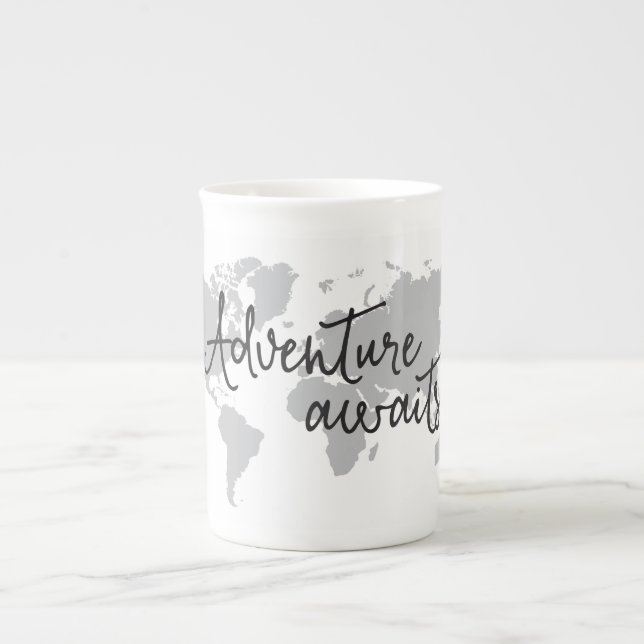Adventure Awaits Map Mug (Front)