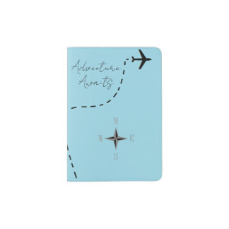 Adventure Awaits Passport Holder