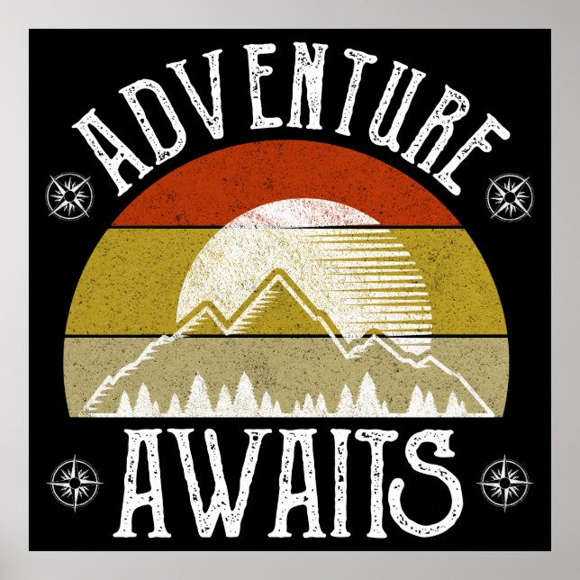Adventure Awaits Poster (Front)