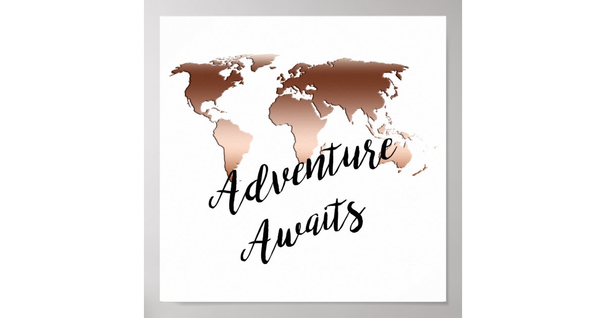 Adventure Awaits Poster | Zazzle.com