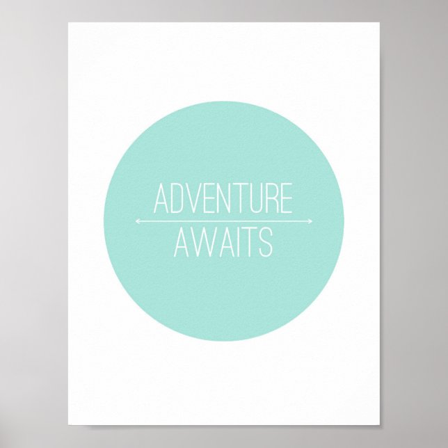 Adventure Awaits Print (Front)