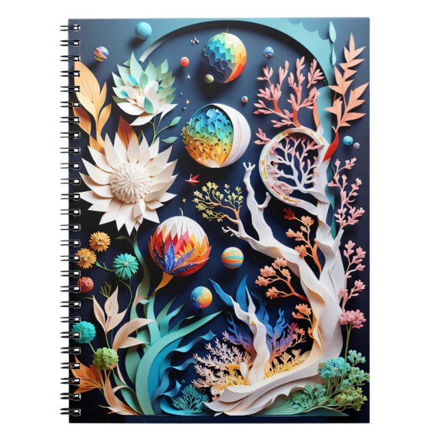 "Adventure Awaits" Spiral Photo Notebook (Front)