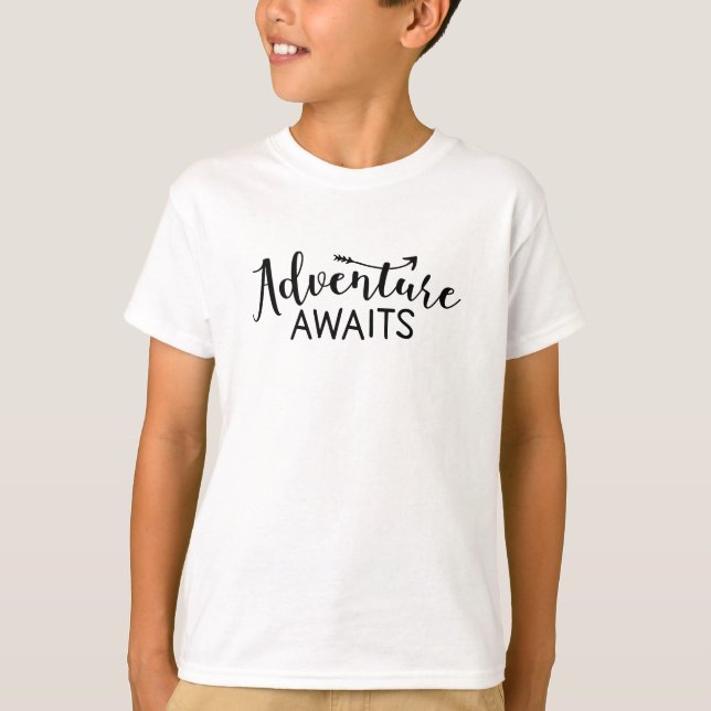 Adventure Awaits T-Shirt (Front)