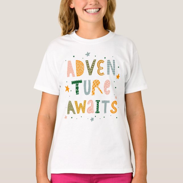 Adventure Awaits T-Shirt (Front)
