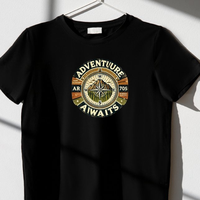 adventure awaits T-Shirt (Creator Uploaded)