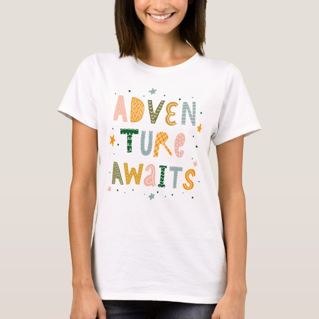 Adventure Awaits T-Shirt (Front)