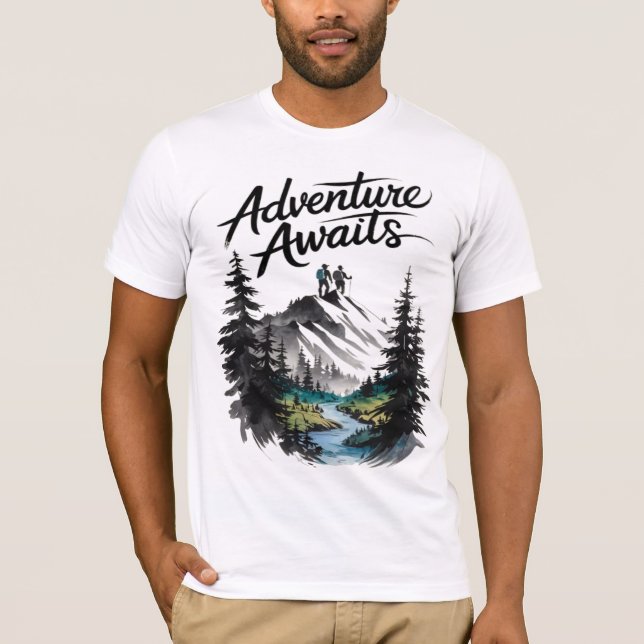 Adventure Awaits T-Shirt (Front)
