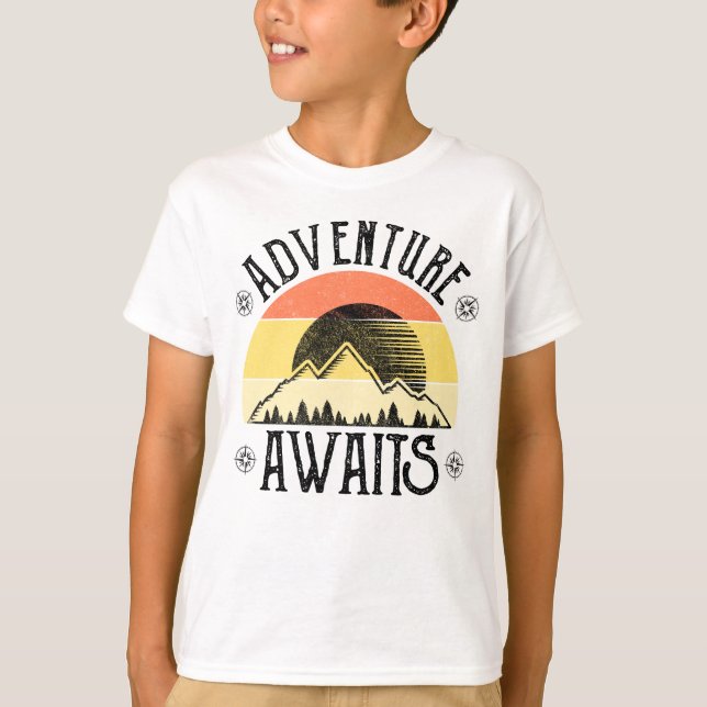 Adventure Awaits T-Shirt (Front)