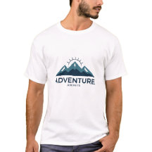 Adventure Awaits T-Shirt | Mountain Hiking Tee
