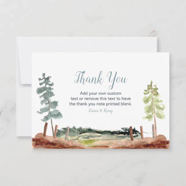 Adventure Awaits Thank You Cards | Zazzle