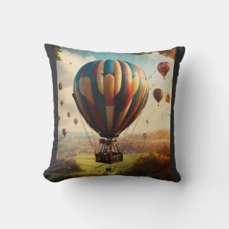 "Adventure Awaits" Throw Pillow